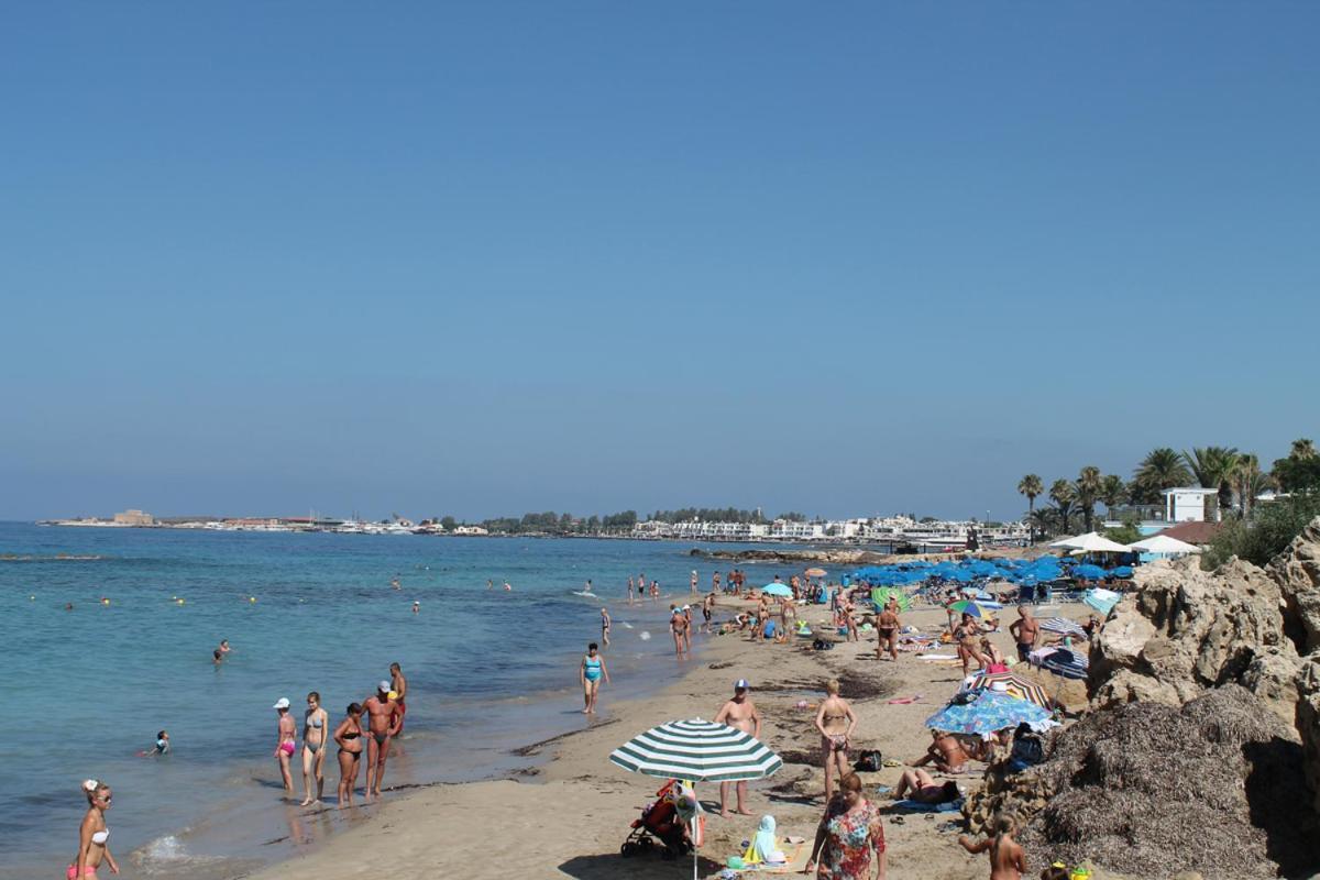 Charming Holiday Retreat Kato Paphos Apt 400M To The Beach Apartment Luaran gambar